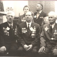 Ветераны на открытии музея